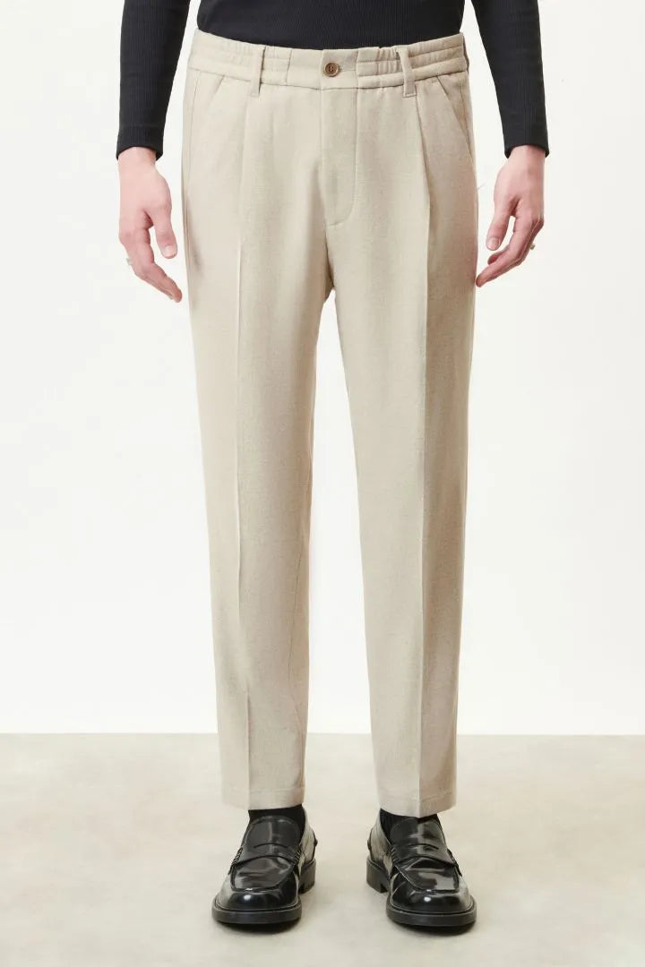 Drykorn Pantalon Wol - Br/ be dessin