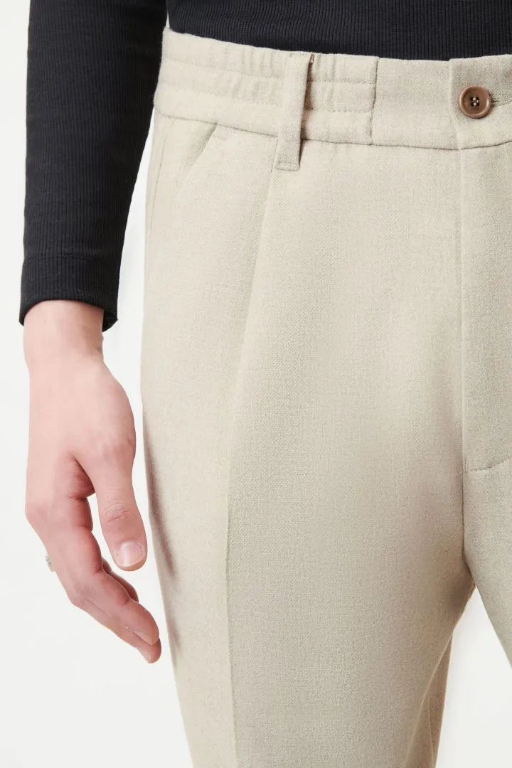 Drykorn Pantalon Wol - Br/ be dessin