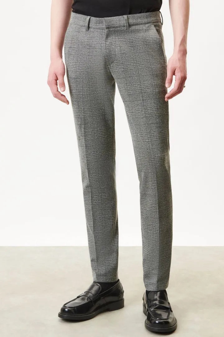 Drykorn Broek - Grijs dessin