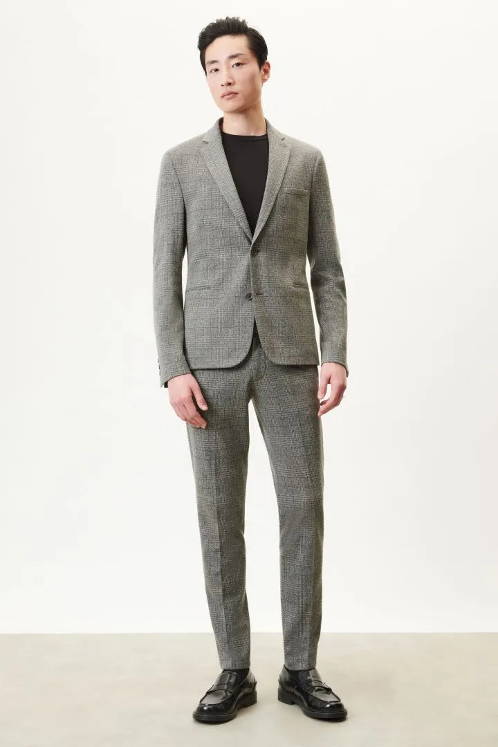 Drykorn Kolbert Katoen - Grijs dessin