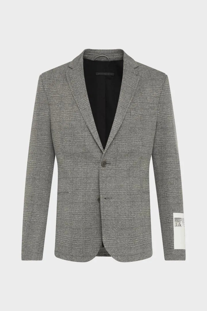 Drykorn Kolbert Katoen - Grijs dessin