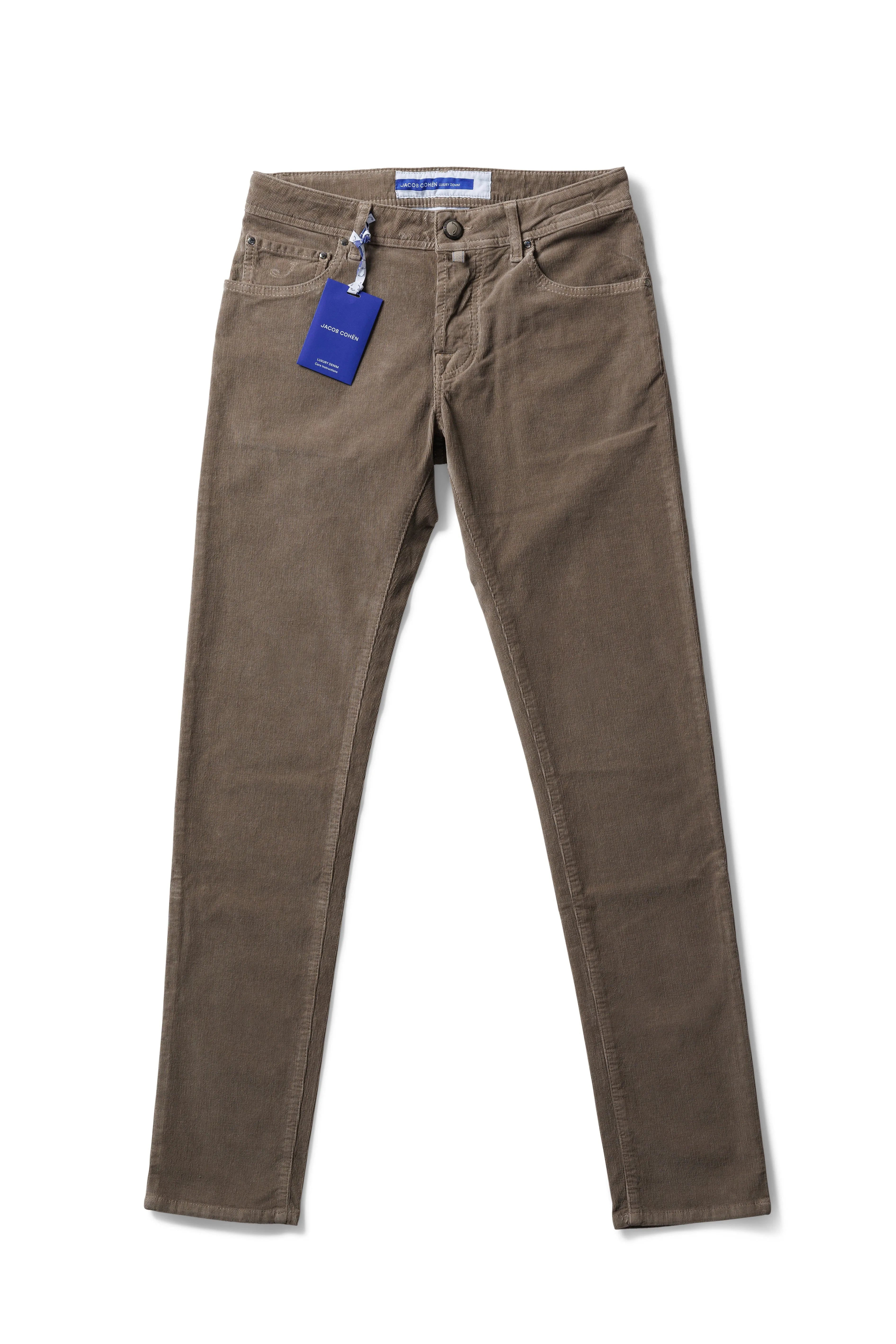 Jacob Cohen 5 Pocket Katoen - Beige