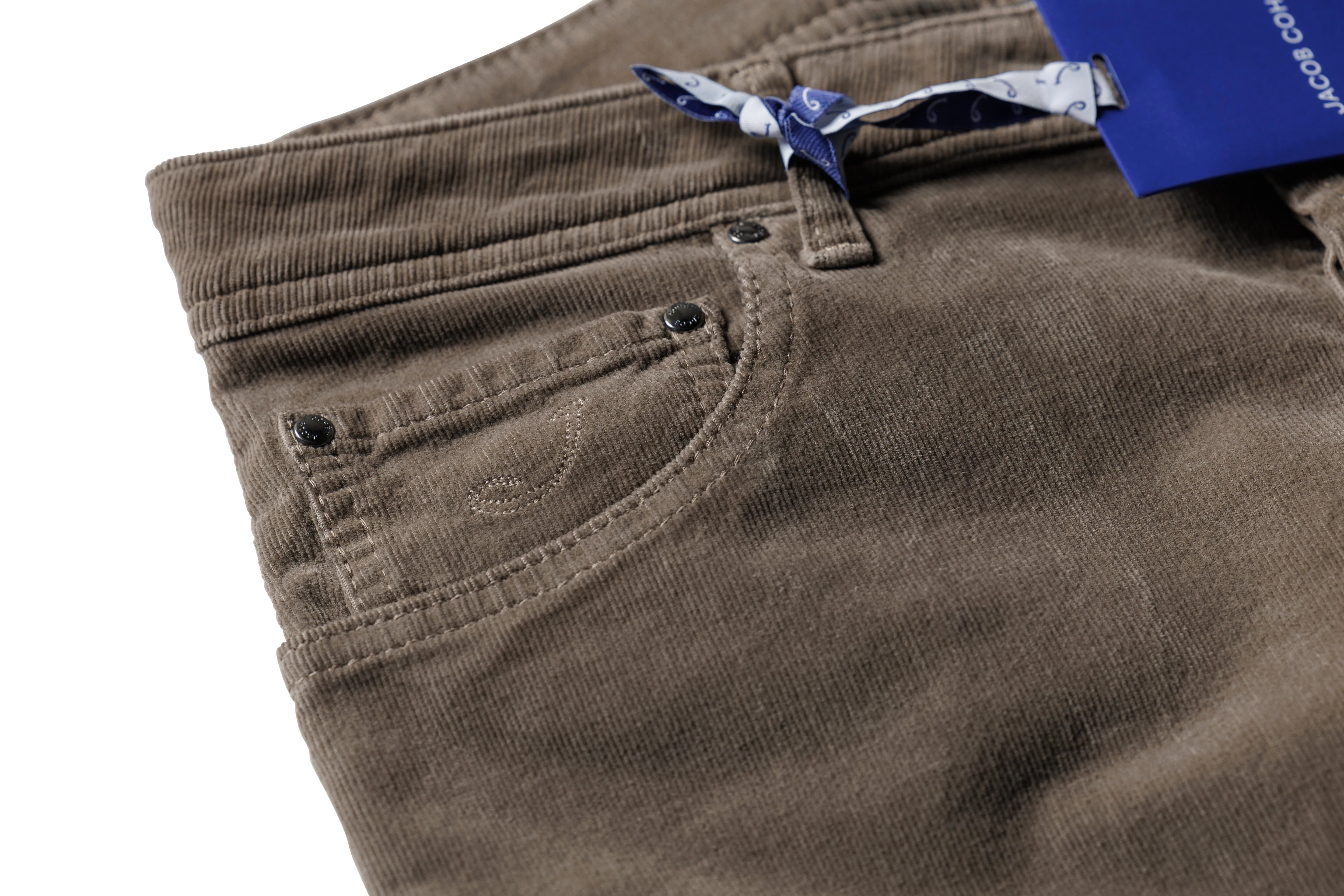 Jacob Cohen 5 Pocket Katoen - Beige