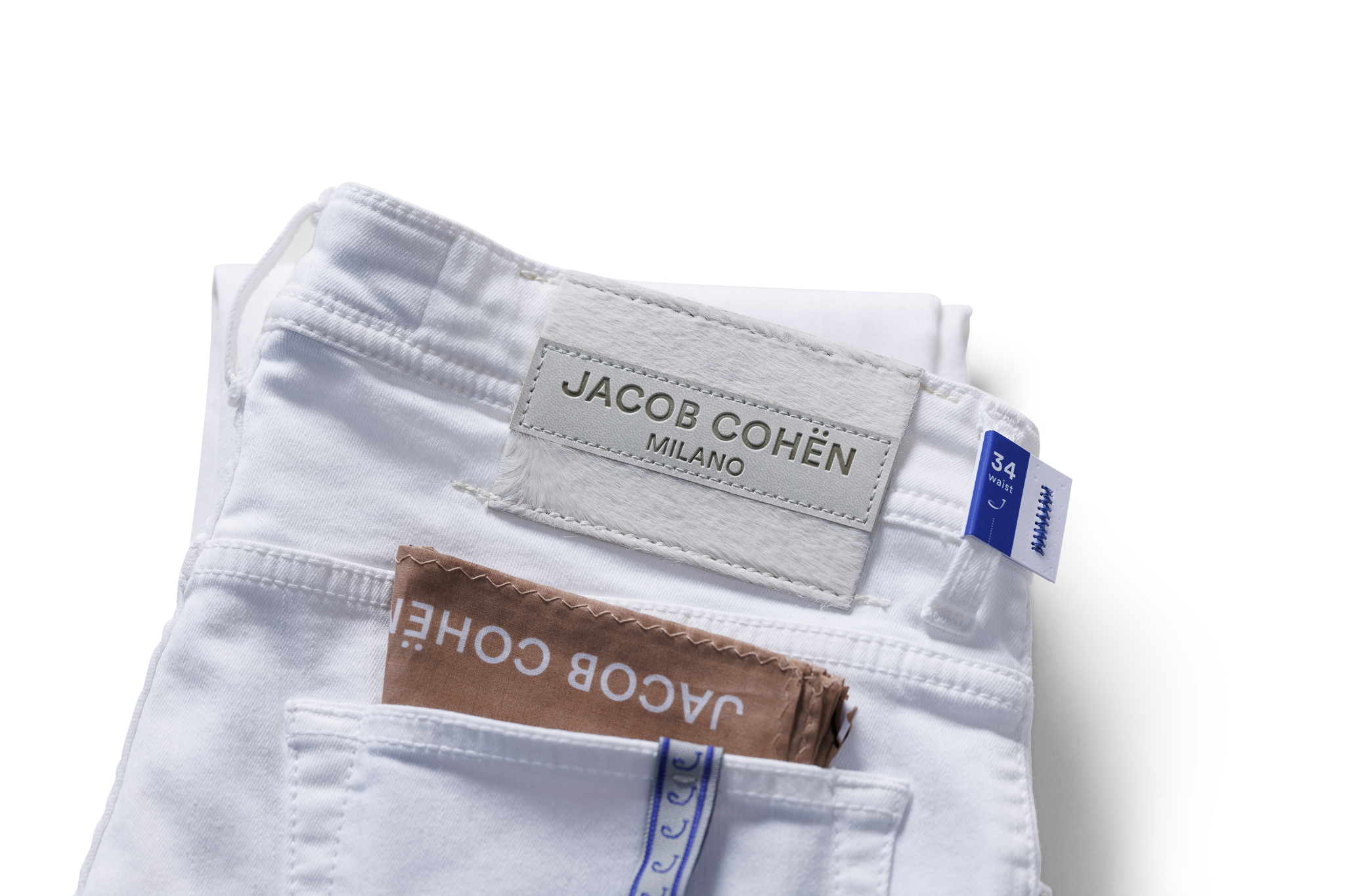 Jacob Cohen 5 Pocket Jeans - Wit
