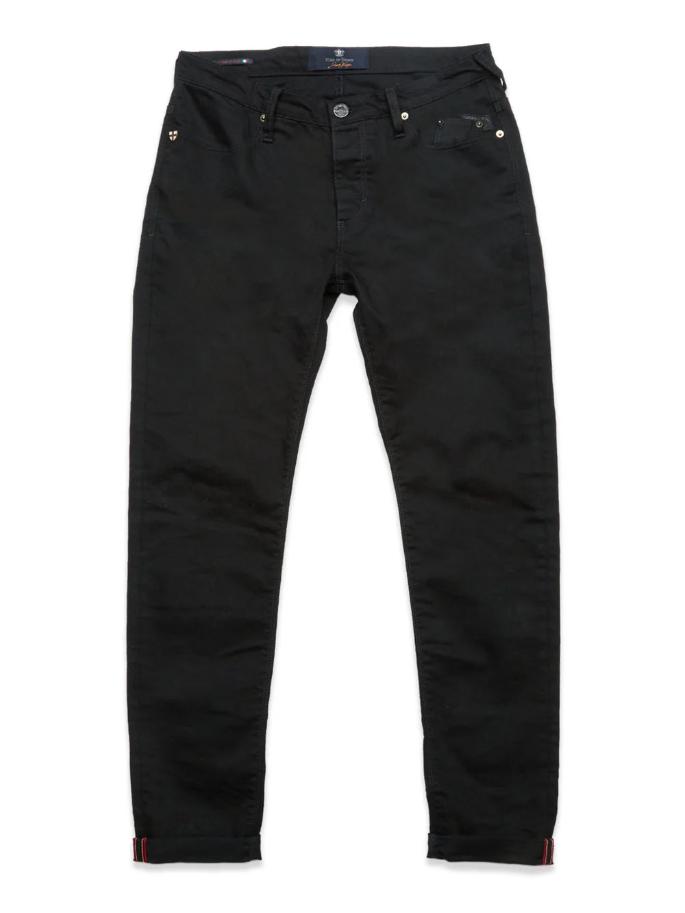 Blue de Genes Vinci Venom black jeans