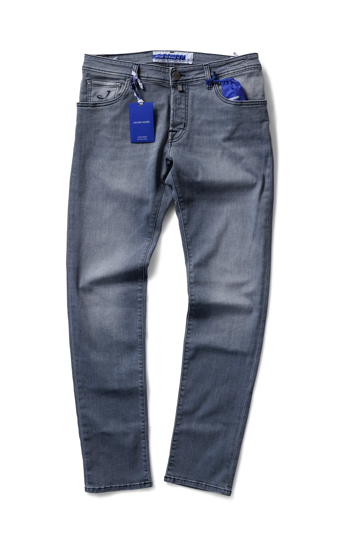 Jacob Cohen 5 Pocket Jeans - Lichtgrijs