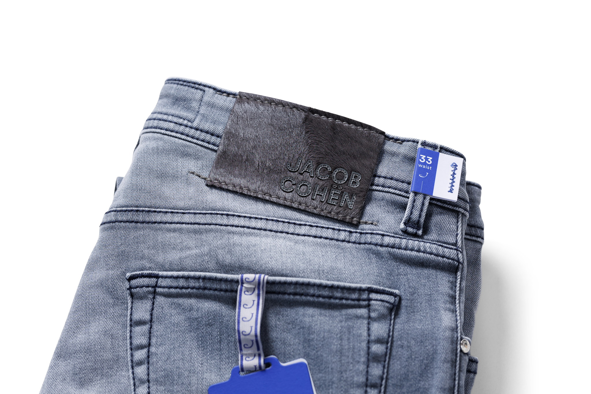 Jacob Cohen 5 Pocket Jeans - Lichtgrijs