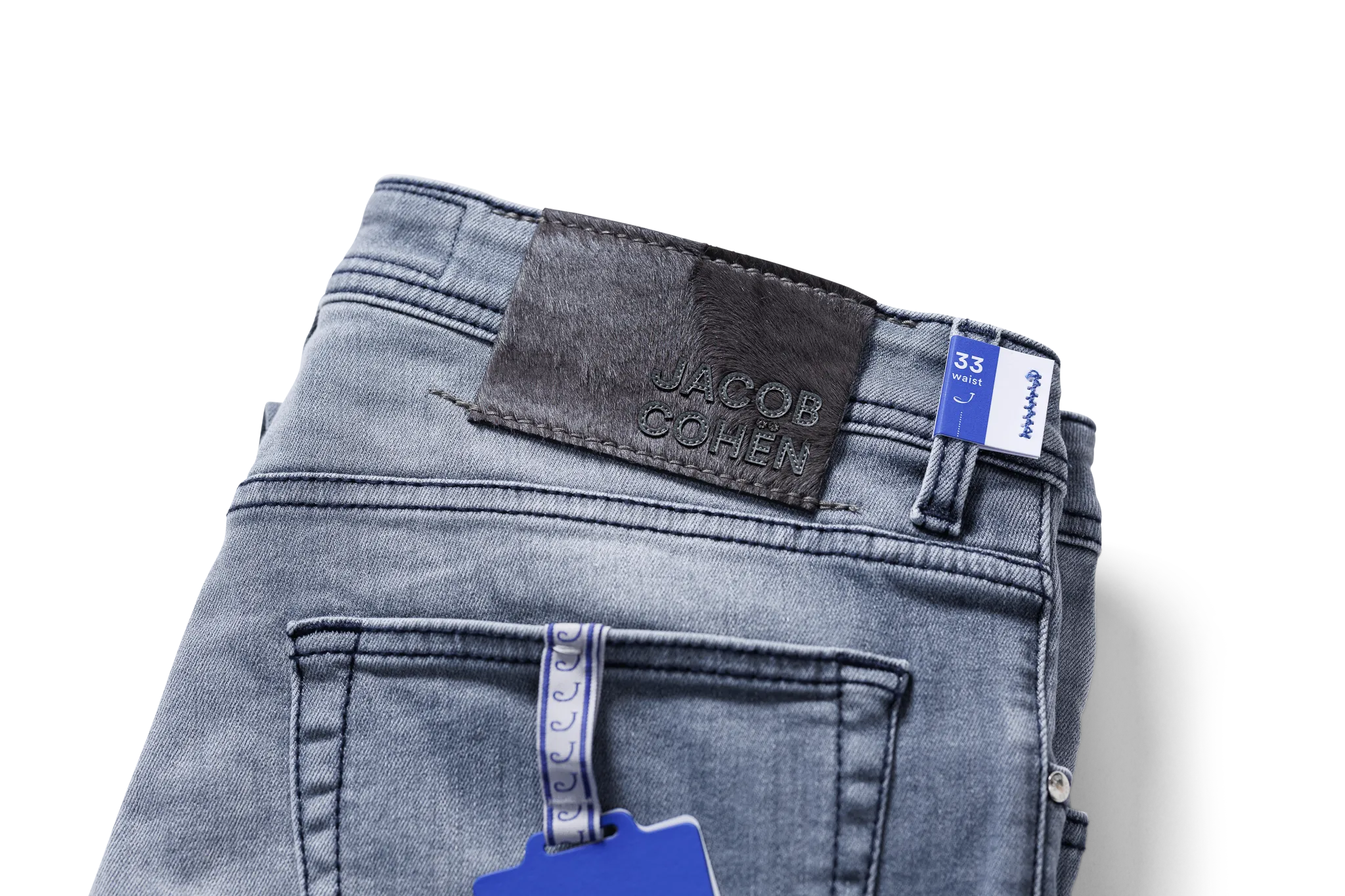Jacob Cohen 5 Pocket Jeans - Lichtgrijs