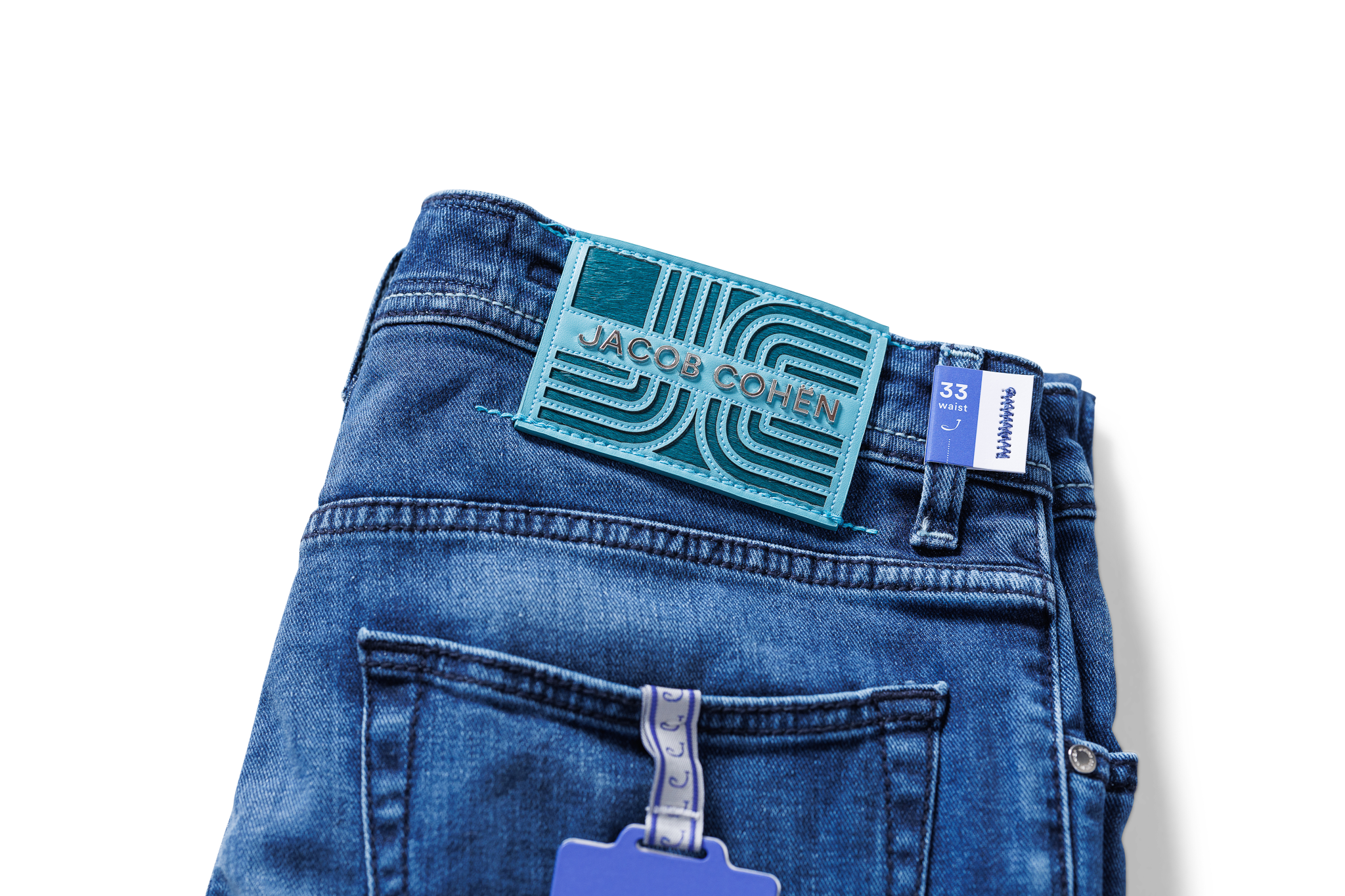 Jacob Cohen 5 Pocket Jeans - Marine blauw