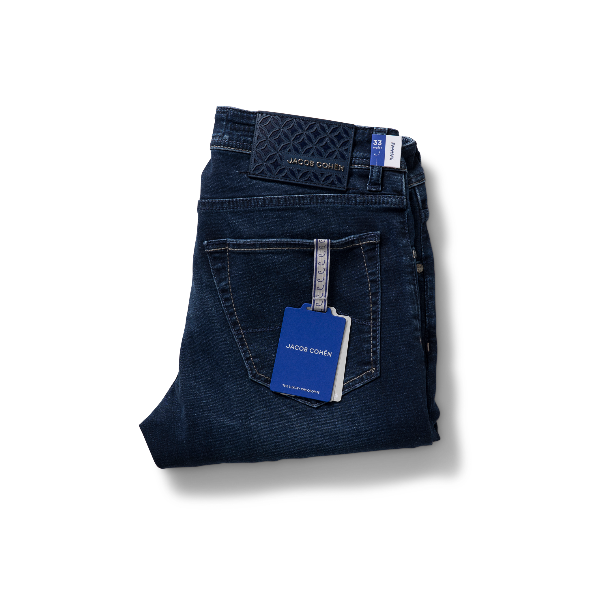Jacob Cohen 5 Pocket Jeans - Marine blauw