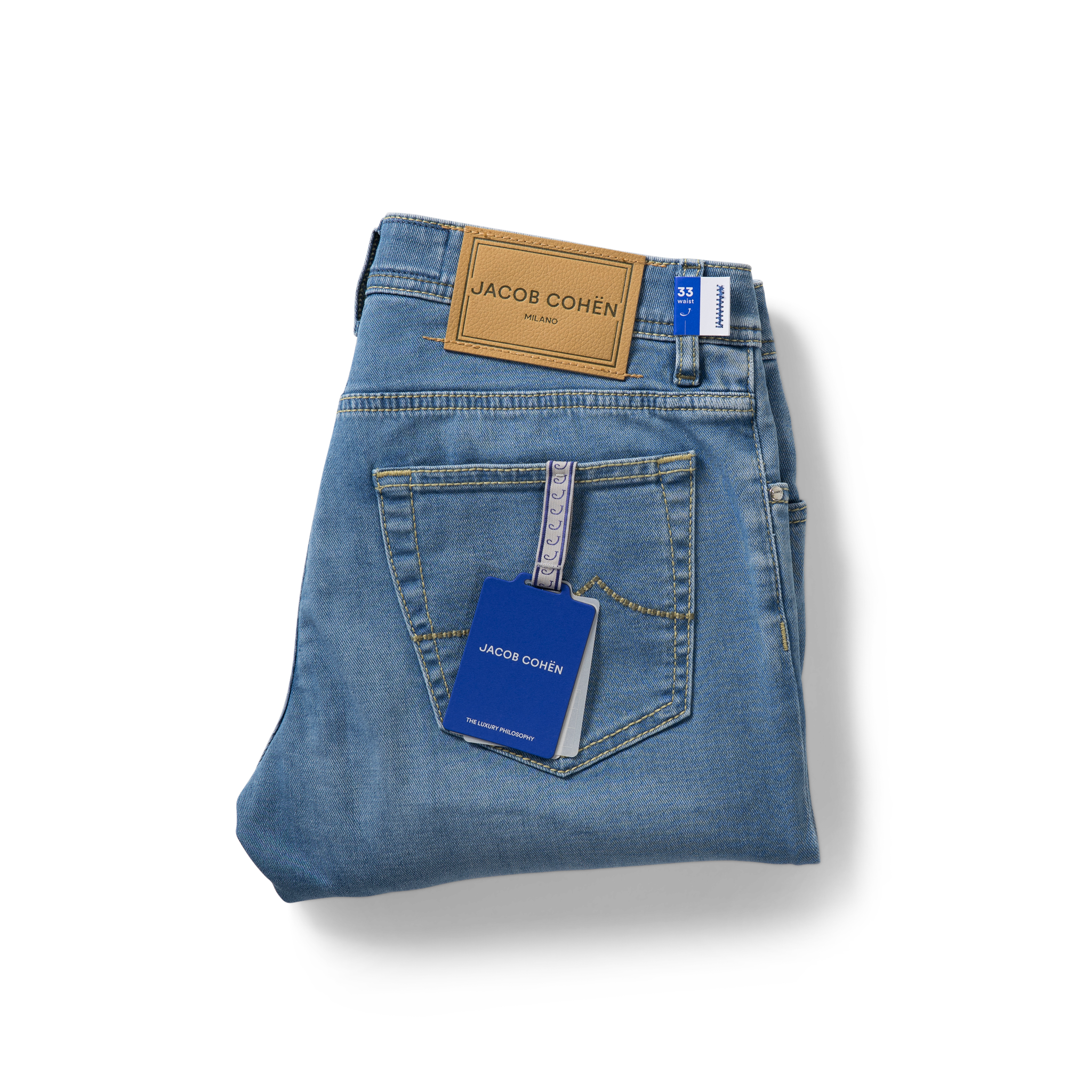 Jacob Cohen 5 Pocket Jeans - Lichtblauw