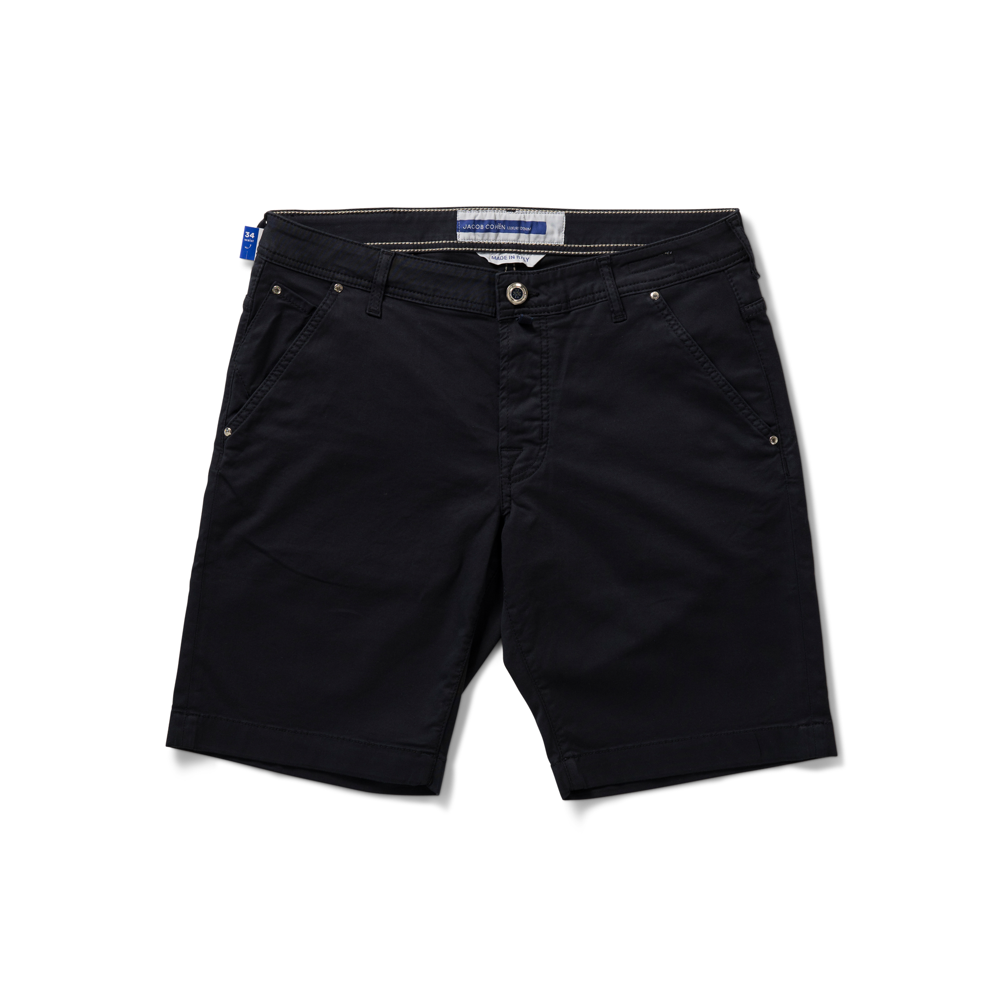 Jacob Cohen Short - Marine blauw