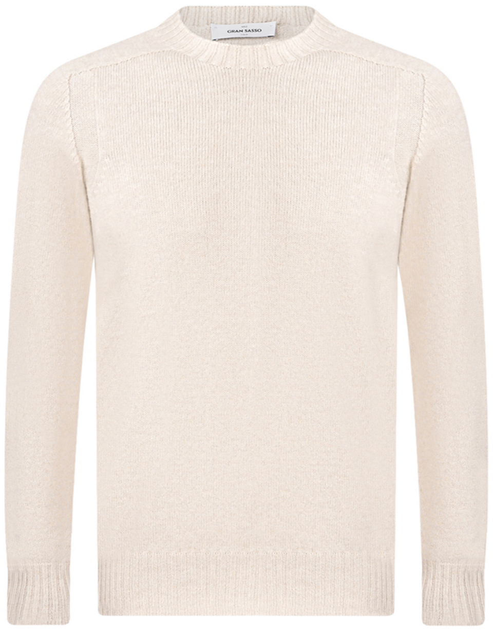 Gran Sasso Trui Ronde Hals - Wit