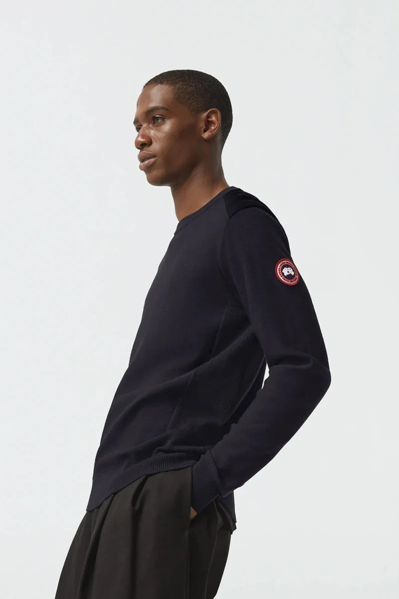 Canada Goose Trui Ronde Hals Marine blauw