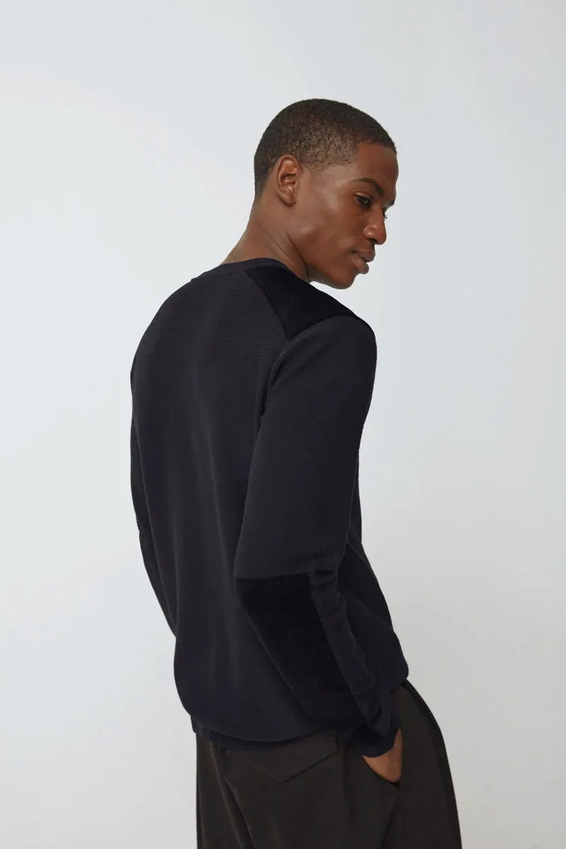 Canada Trui Ronde Hals - Marine blauw