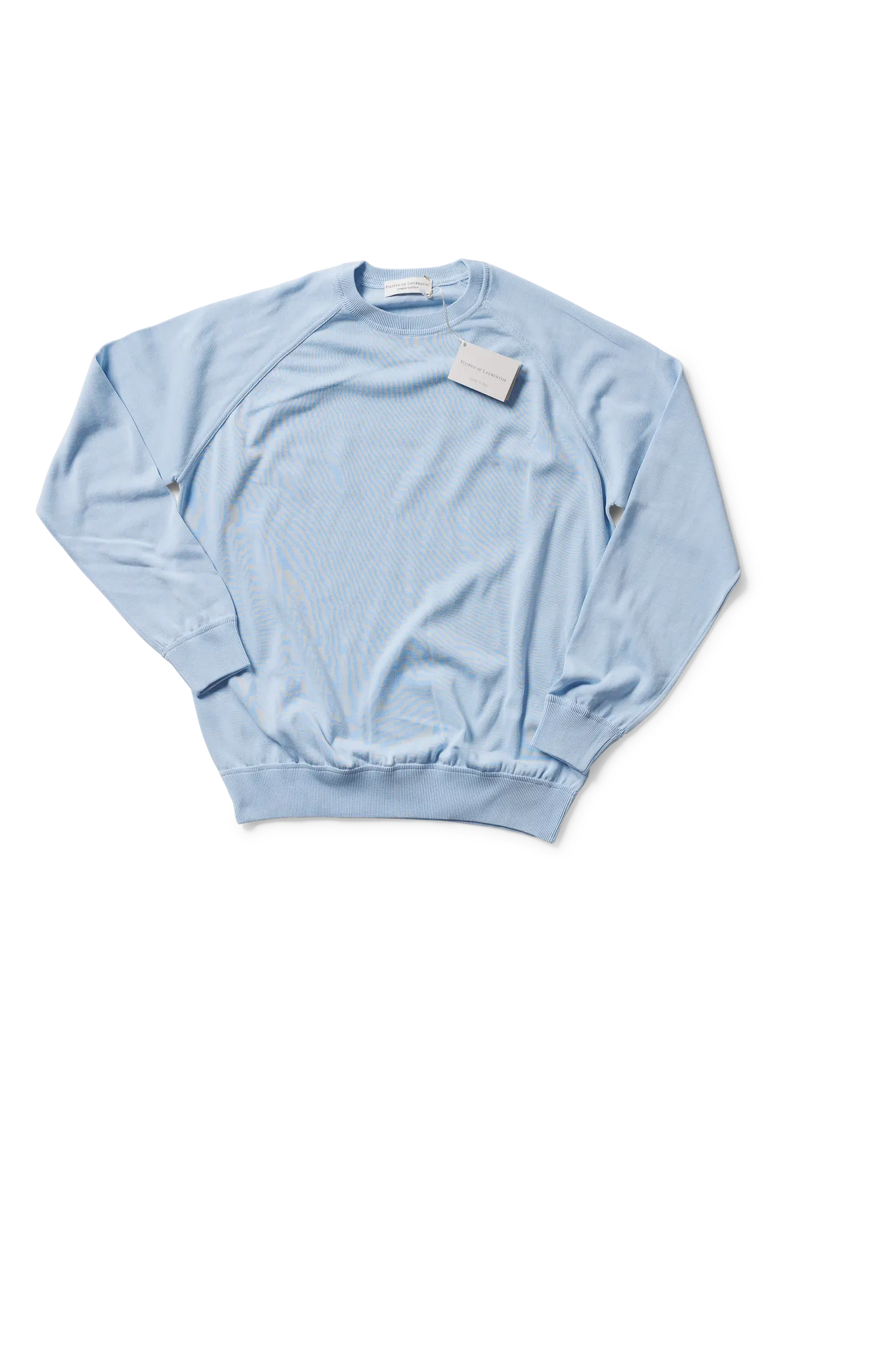 Filippo Trui Ronde Hals - Lichtblauw