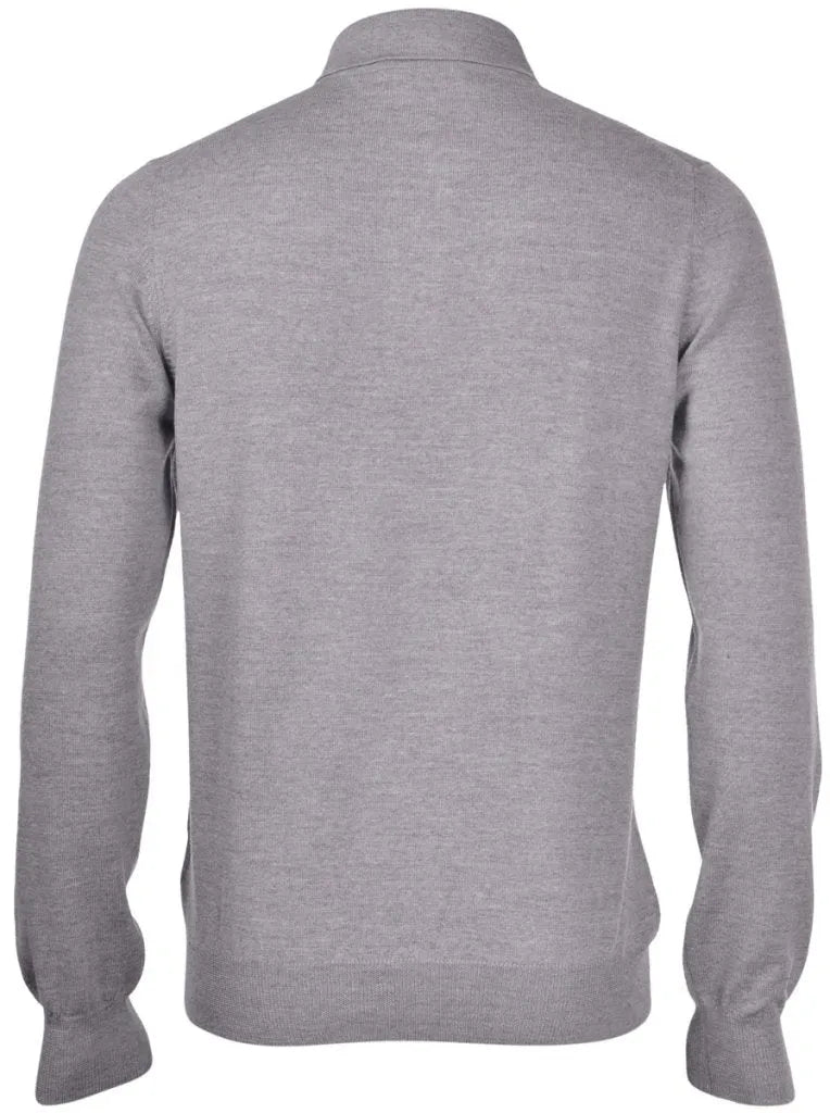 Gran Sasso Trui Polokraag - Lichtgrijs
