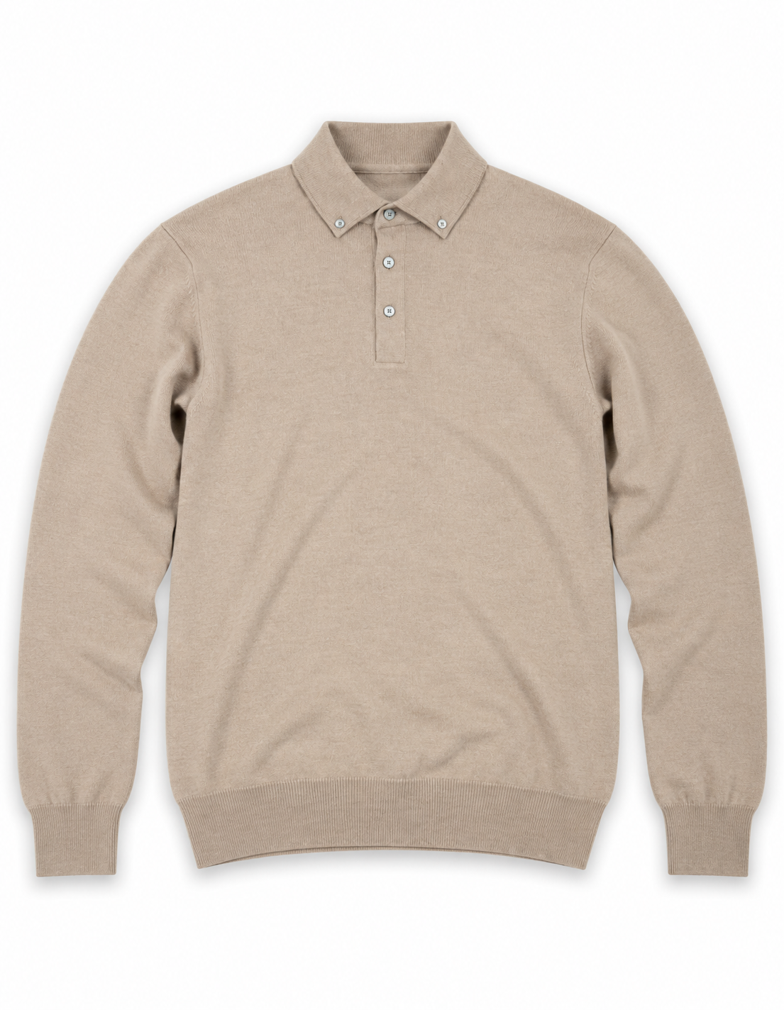 Gran Sasso Trui Polokraag - Beige