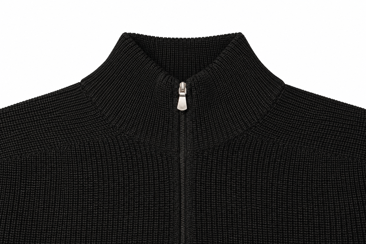 Gran Sasso Trui Turtle Neck - Zwart