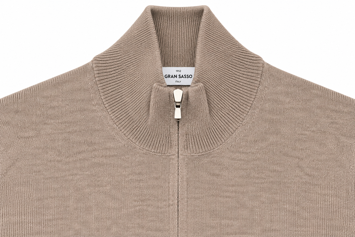 Gran Sasso Trui Turtle Neck - Beige