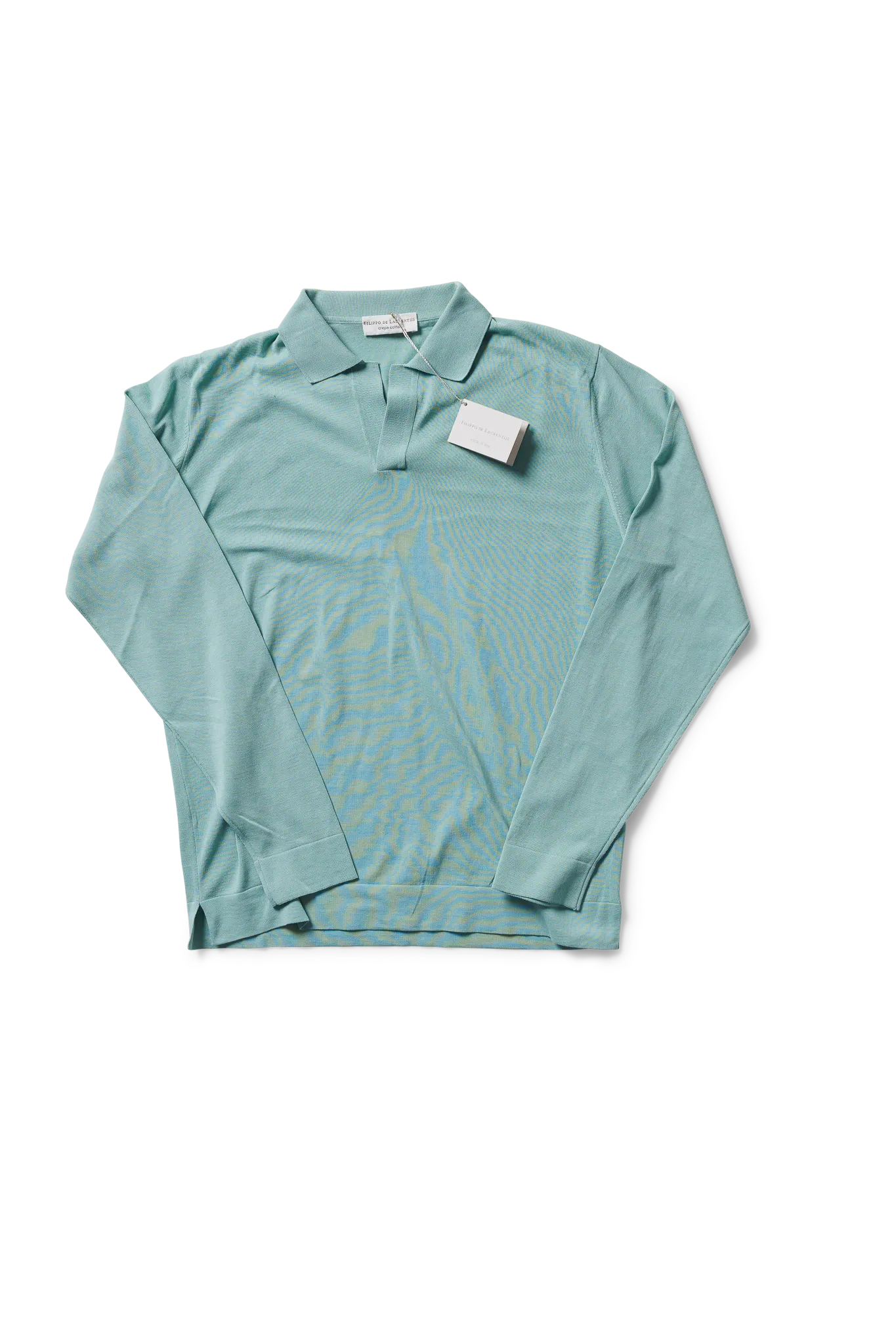 Filippo Polo Shirt Lange Mouw - Mint