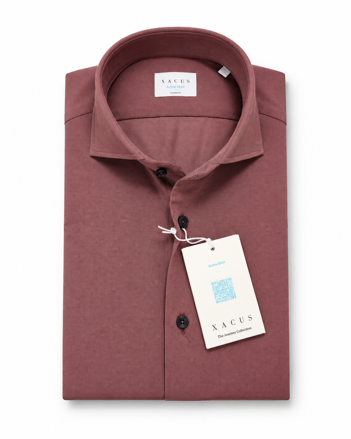Xacus Shirt Dress - Bordeaux