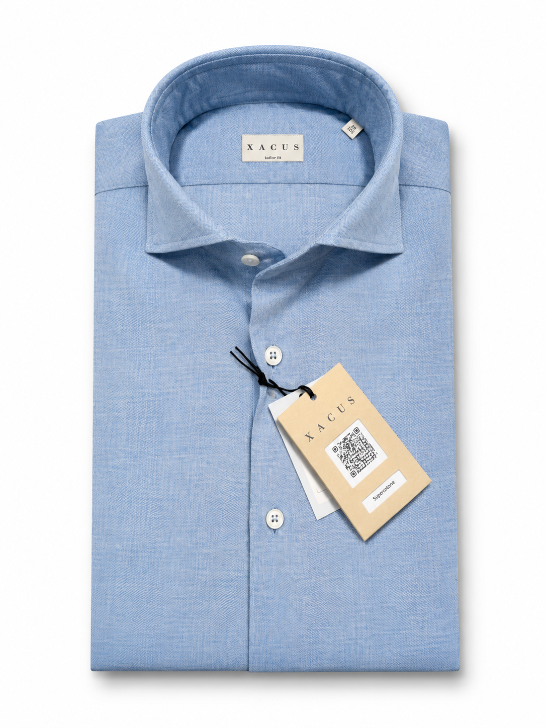 Xacus Shirt Casual - Lichtblauw