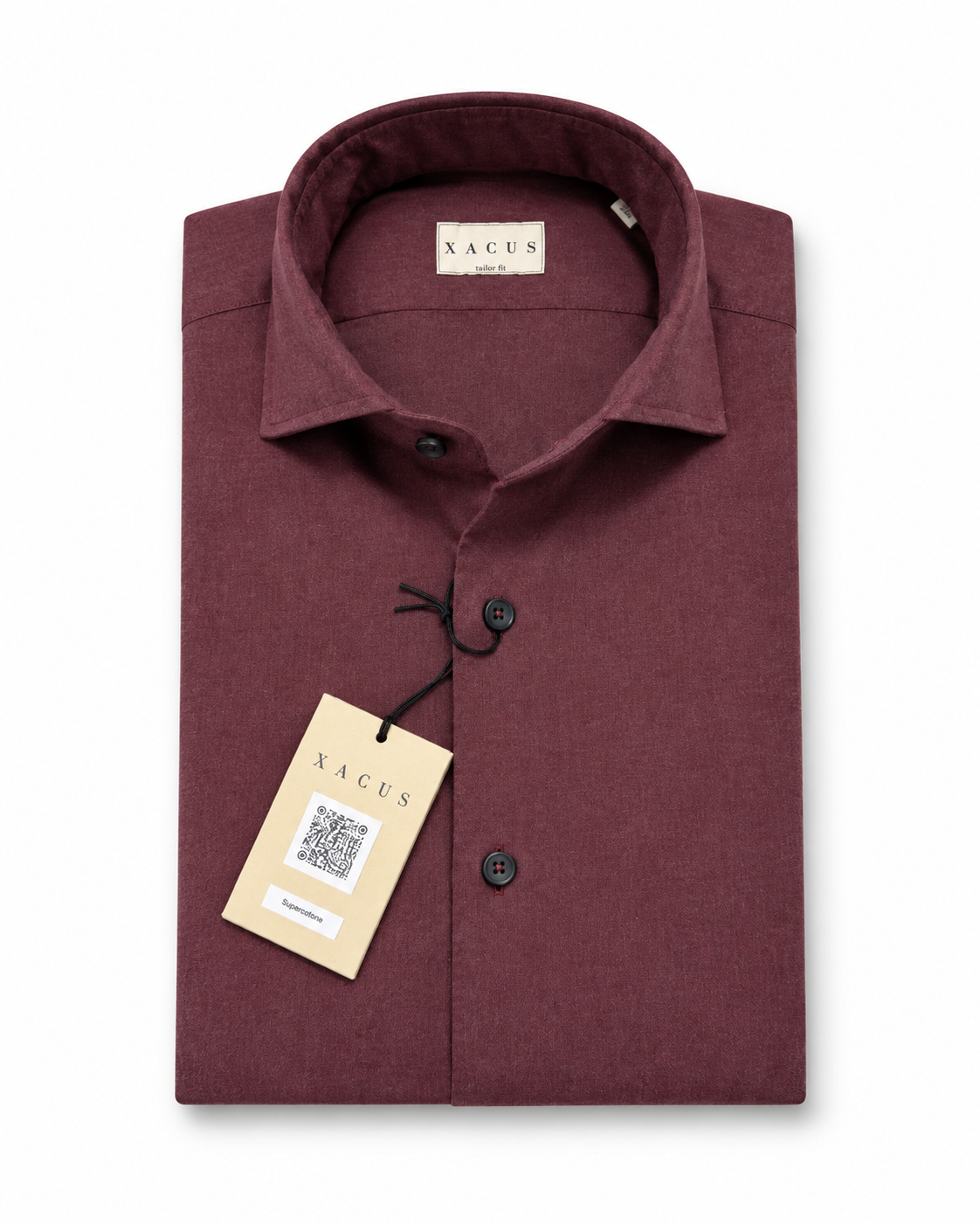 Xacus Shirt Casual - Bordeaux