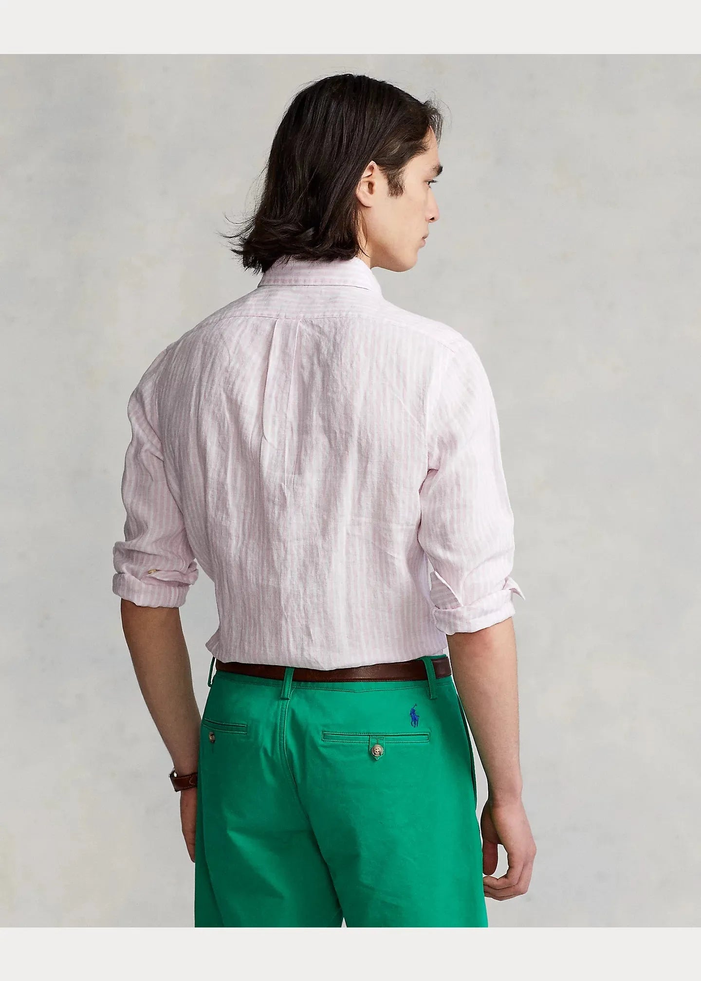 Ralph Lauren Shirt Linnen - Rose
