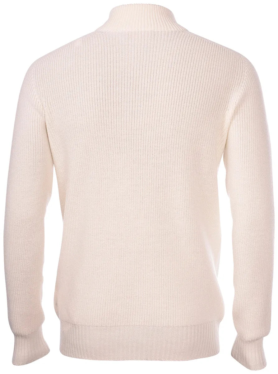 Gran Sasso Trui Turtle Neck - Ecru