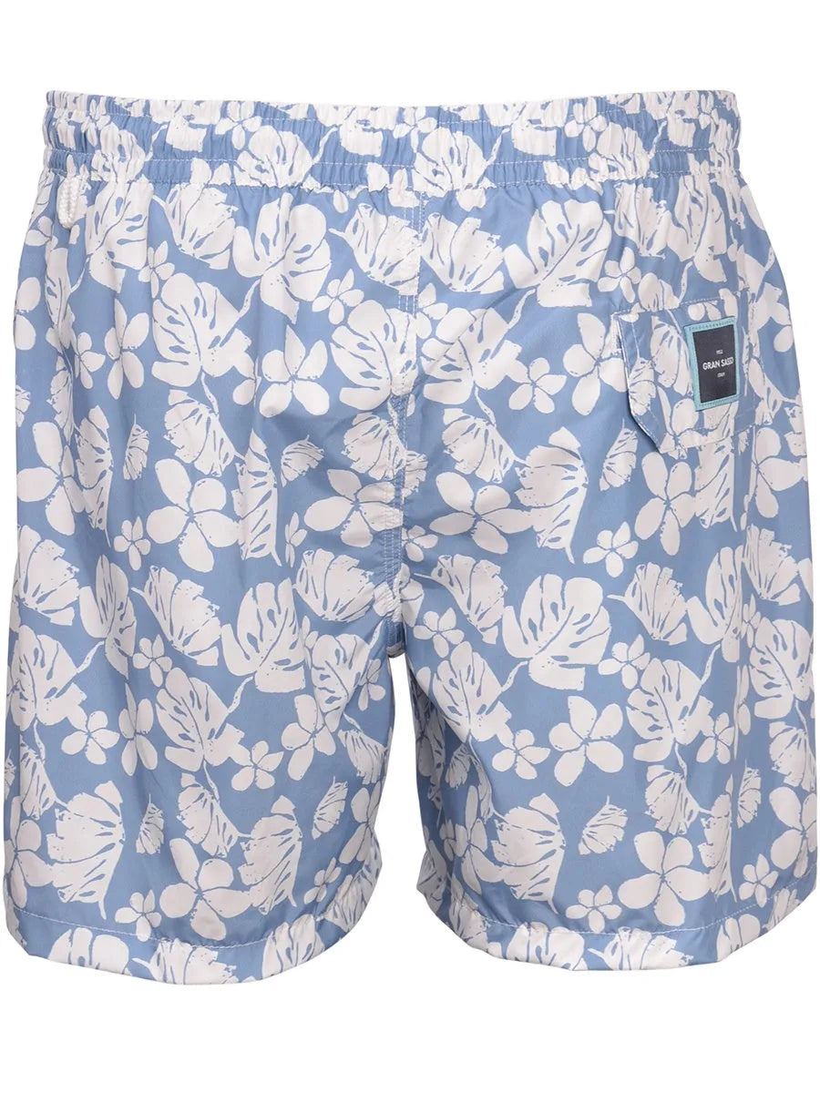 Gran Sasso Zwemshort - Blauw dessin