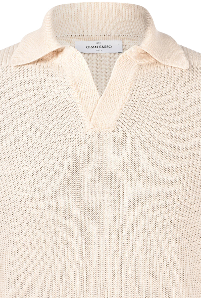 Gran Sasso Trui Polokraag - Ecru