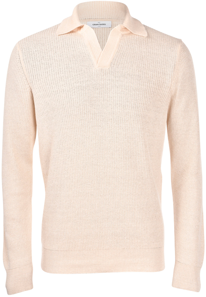 Gran Sasso Trui Polokraag - Ecru