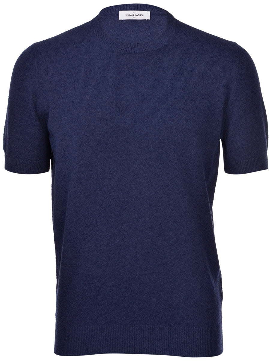 Gran Sasso T-shirt - Marine blauw