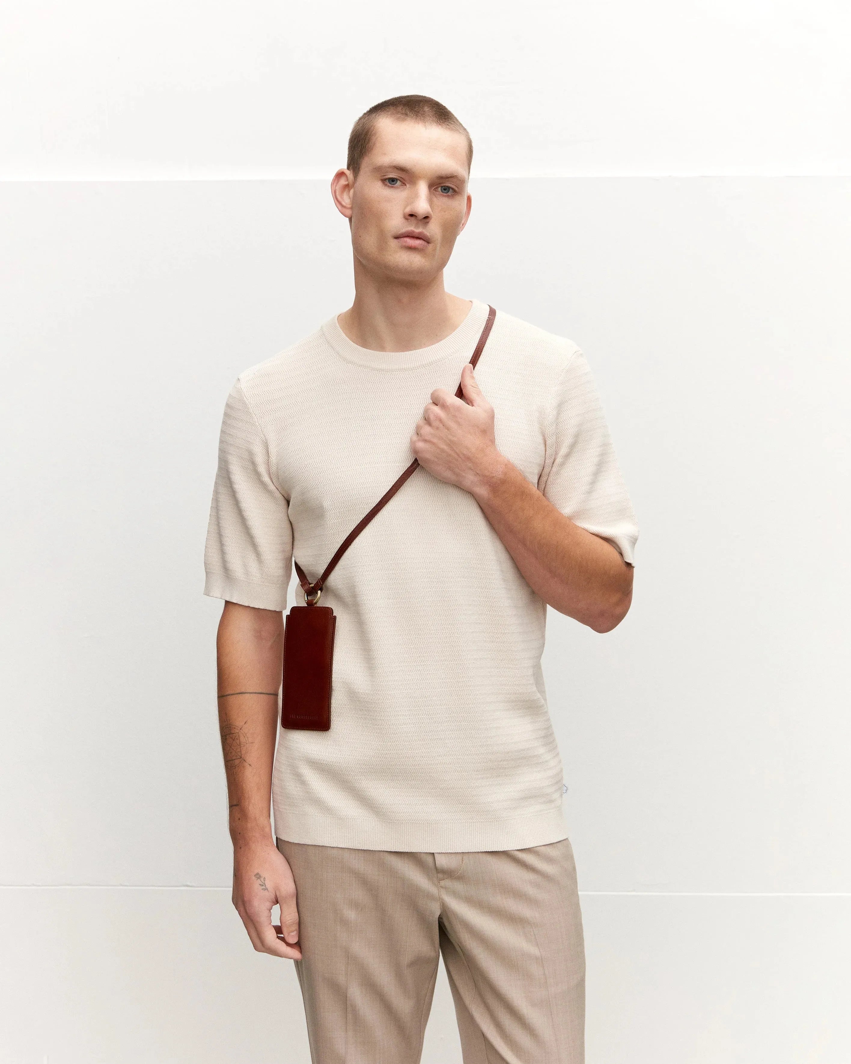 Good People Trui Ronde Hals - Wit