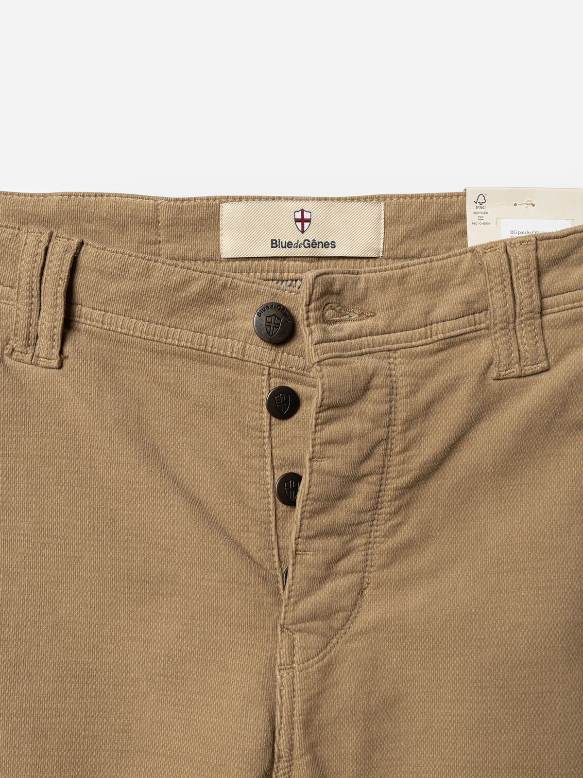 Blue de Genes BGpaulo Ottawa V3 Trousers - Beige