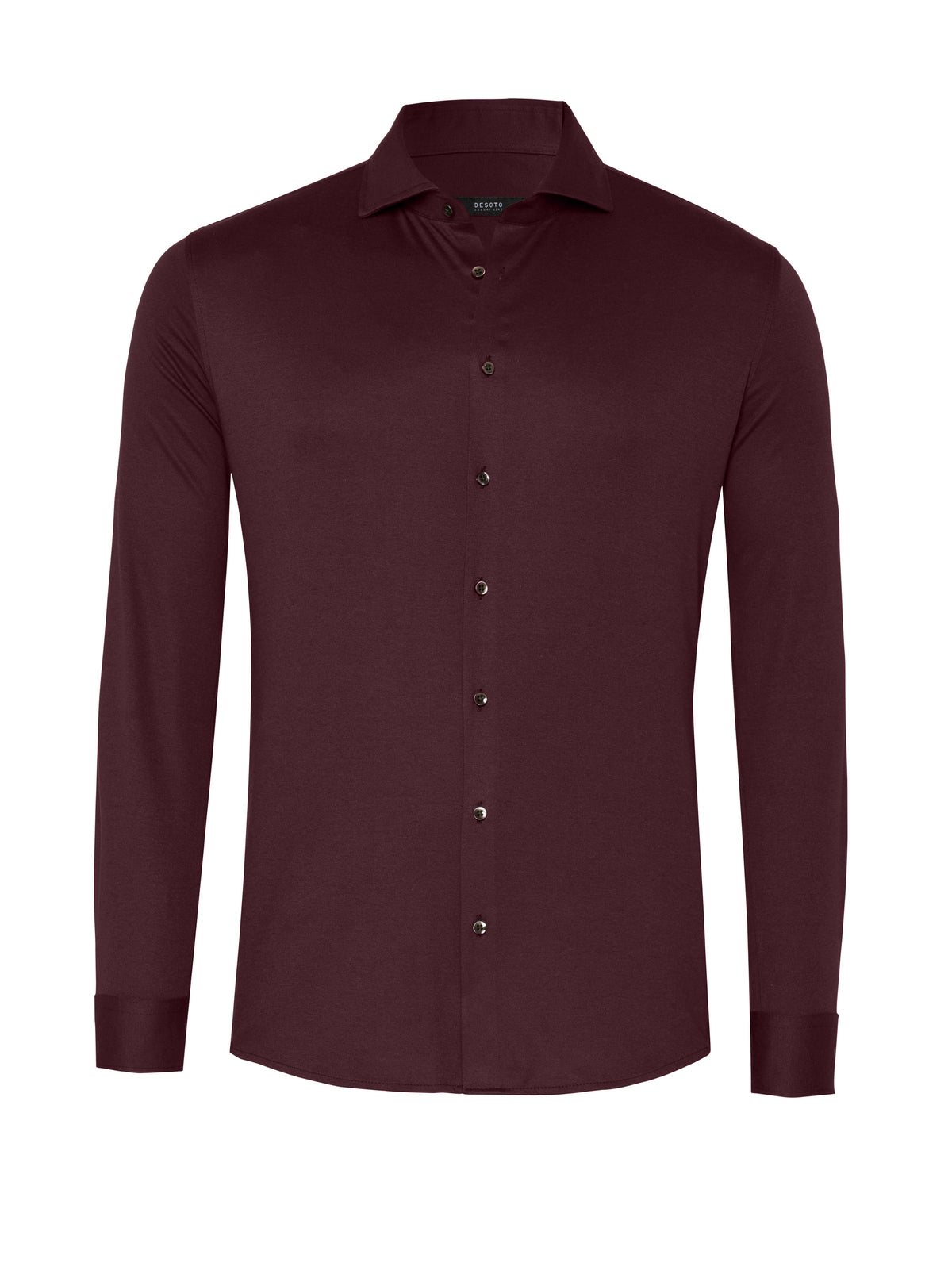 Desoto Shirt Dress - Bordeaux
