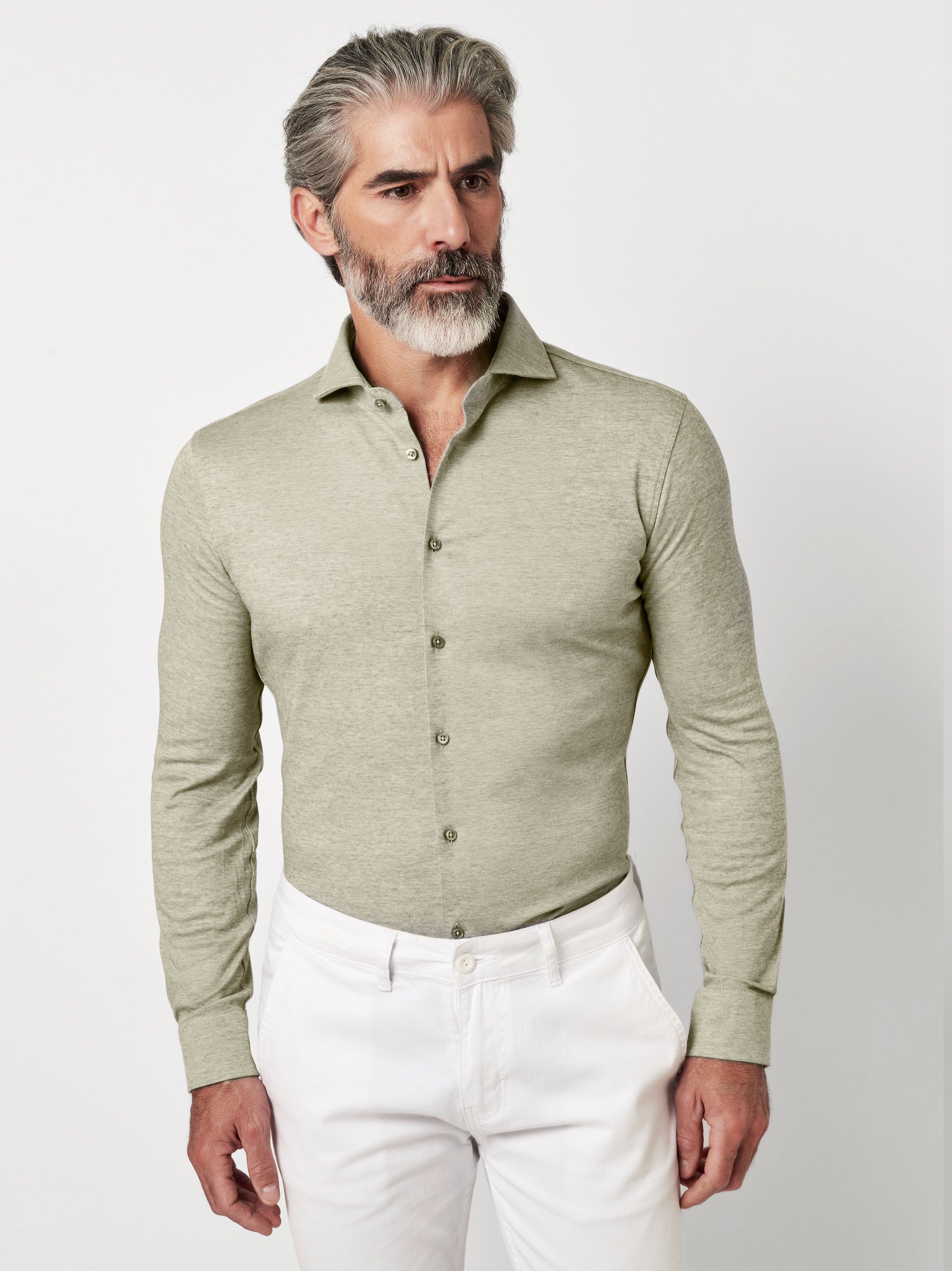 Desoto Shirt Dress - Ecru