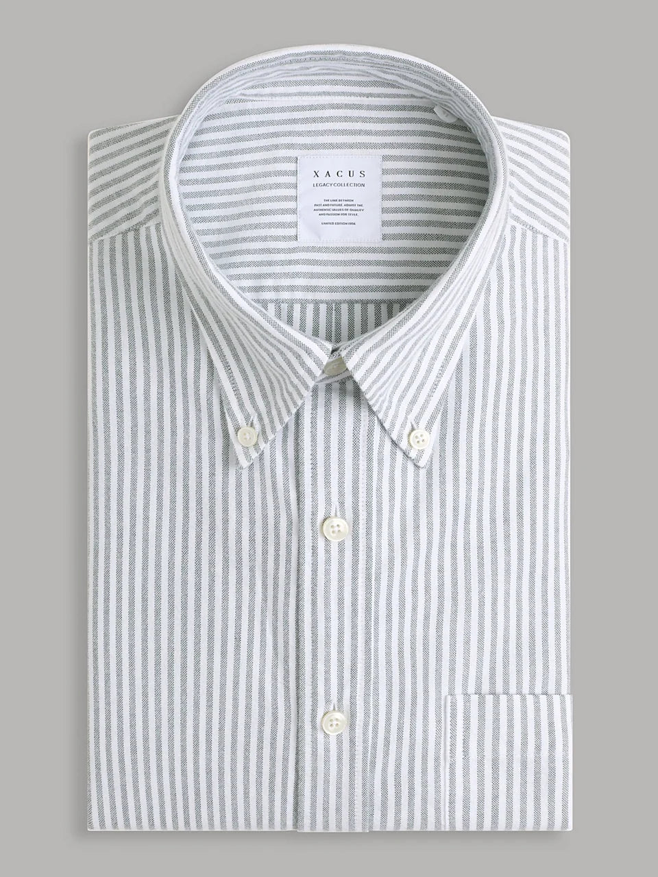 Xacus Shirt Casual - Groen dessin