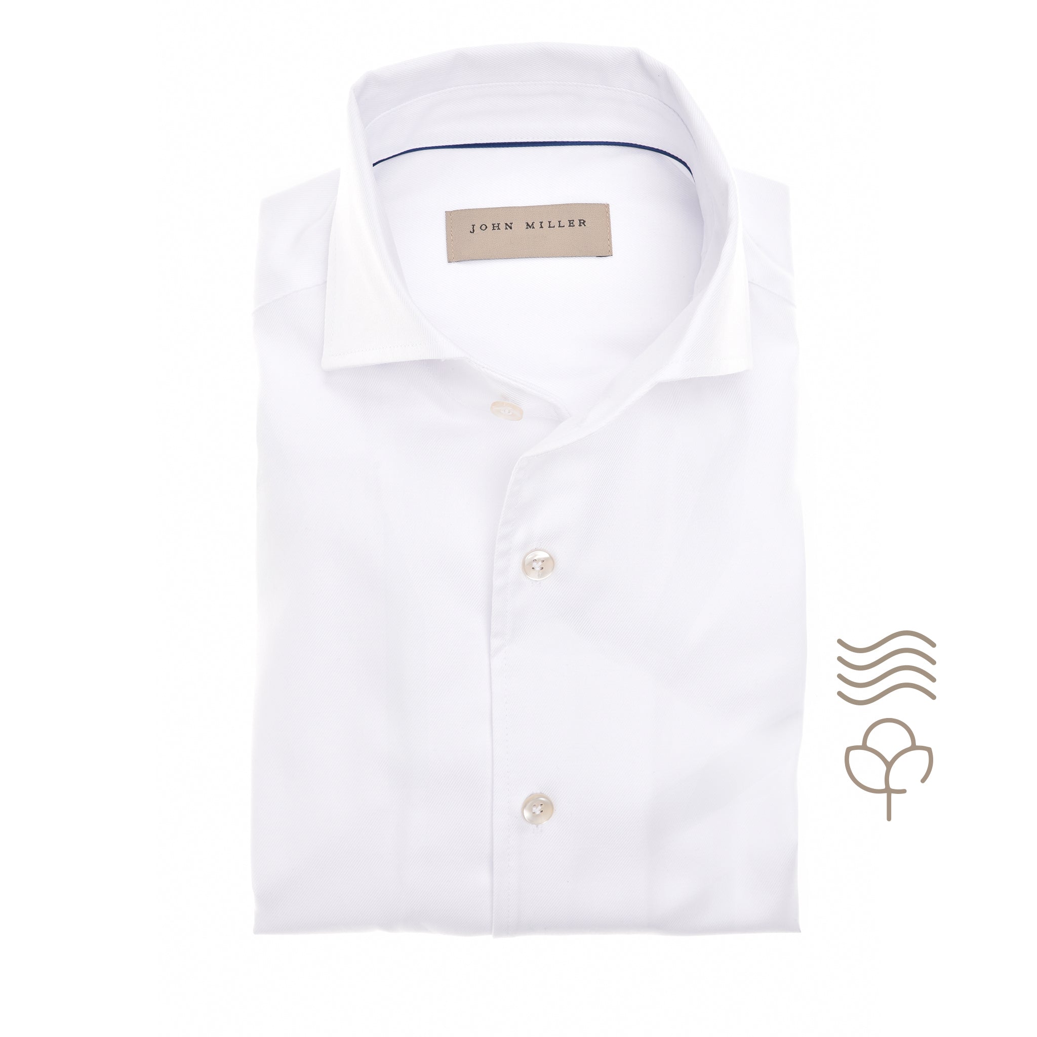 John Miller Shirt Dress - Wit