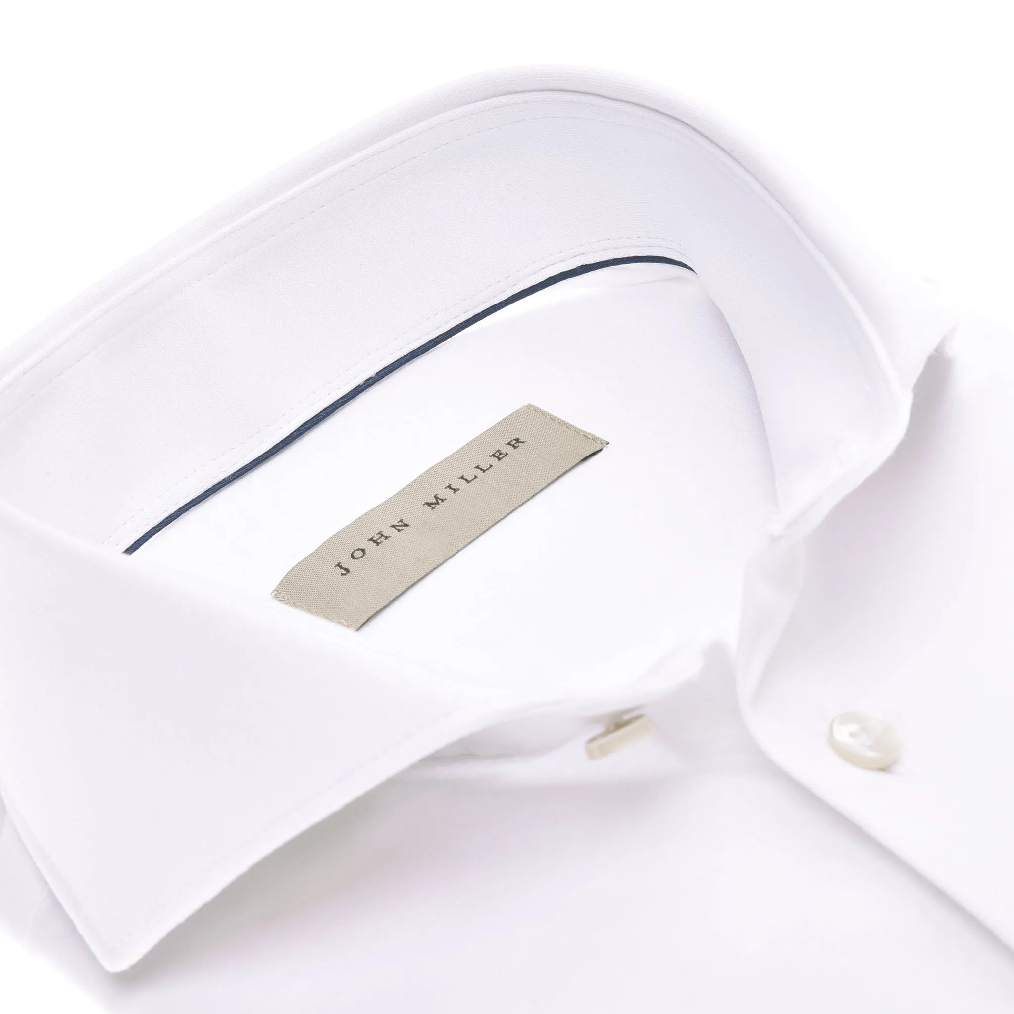 John Miller Shirt Casual - Wit