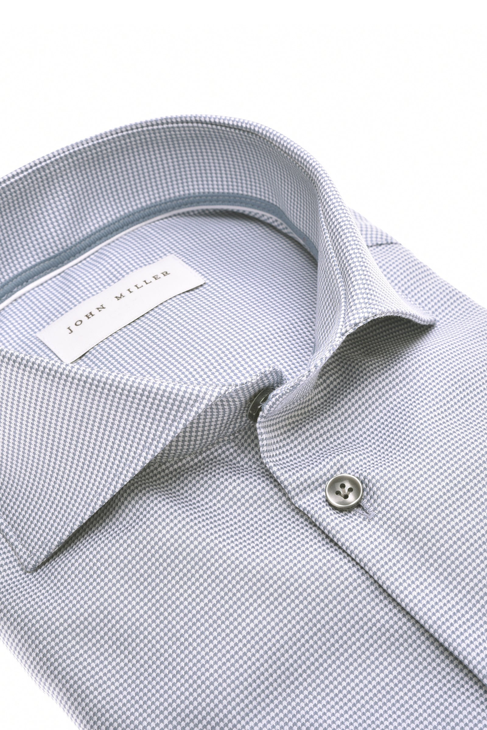 John Miller Shirt Dress - Blauw dessin