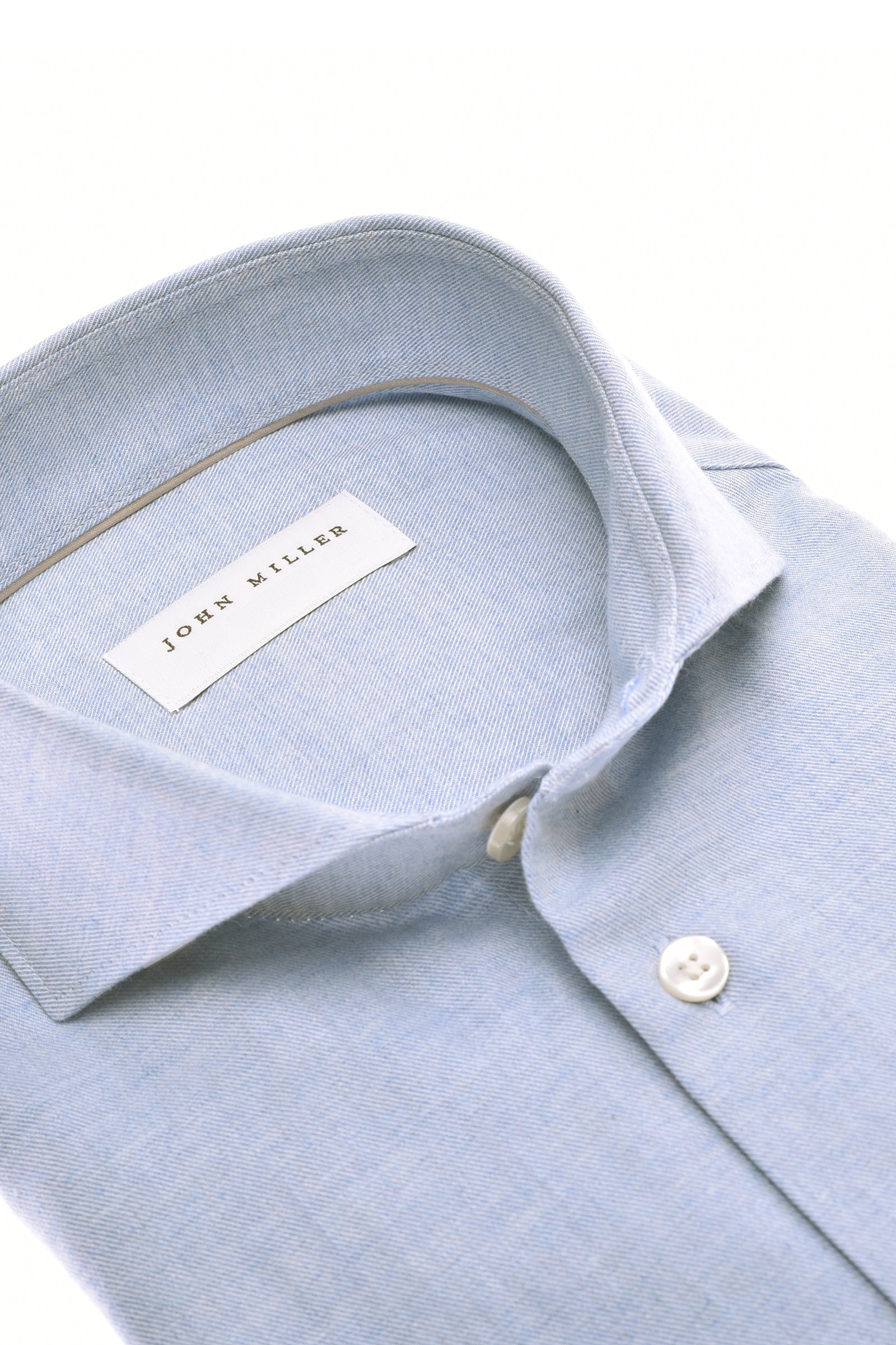 John Miller Shirt Casual - Lichtblauw