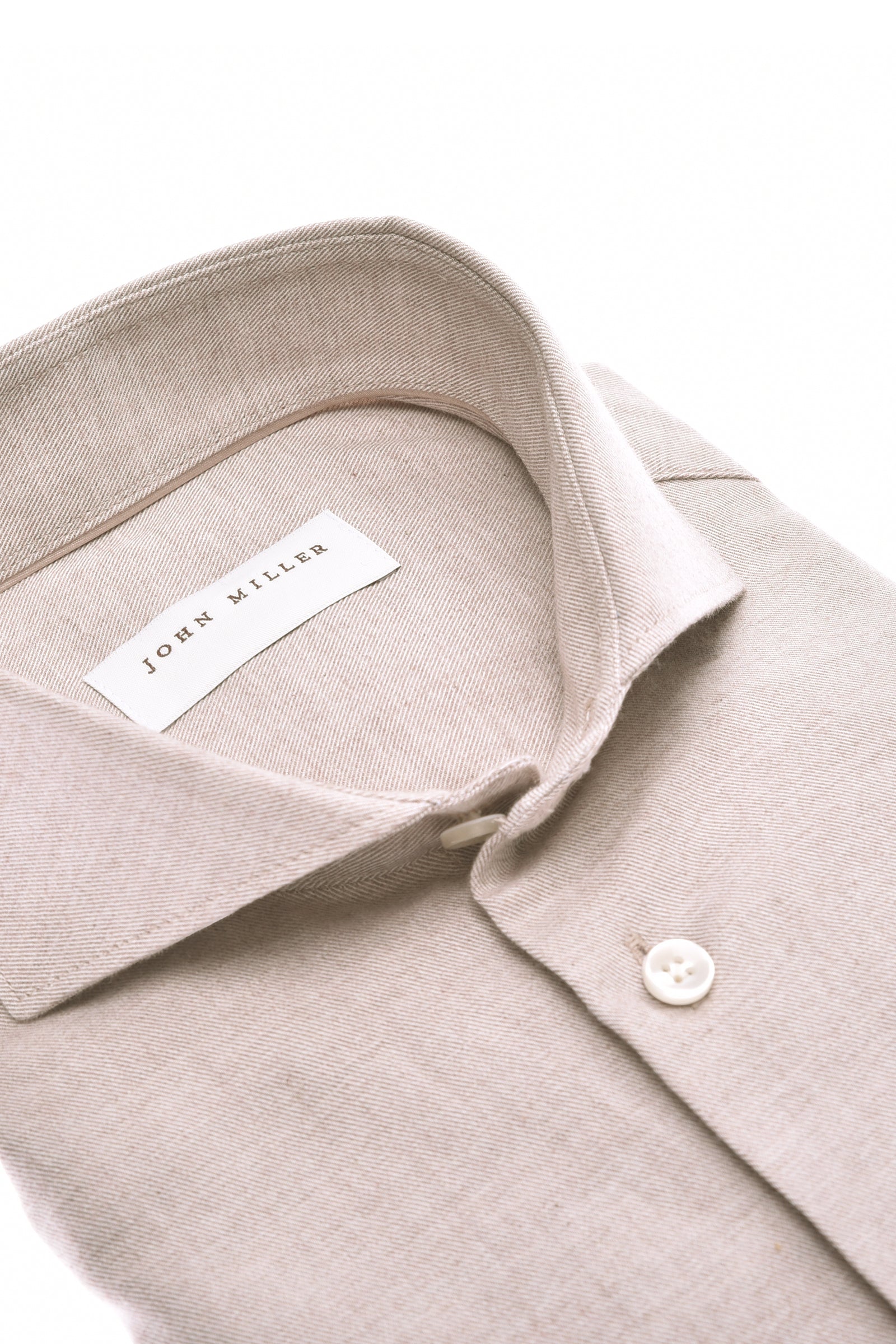 John Miller Shirt Casual - Beige