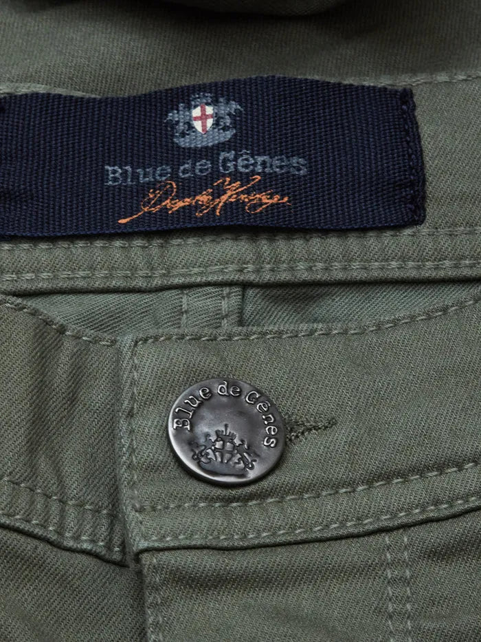 Blue de Genes Broek - Army