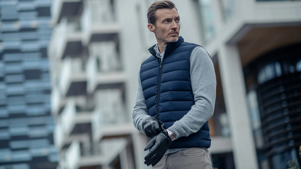UBR Bodywarmer - Marine blauw