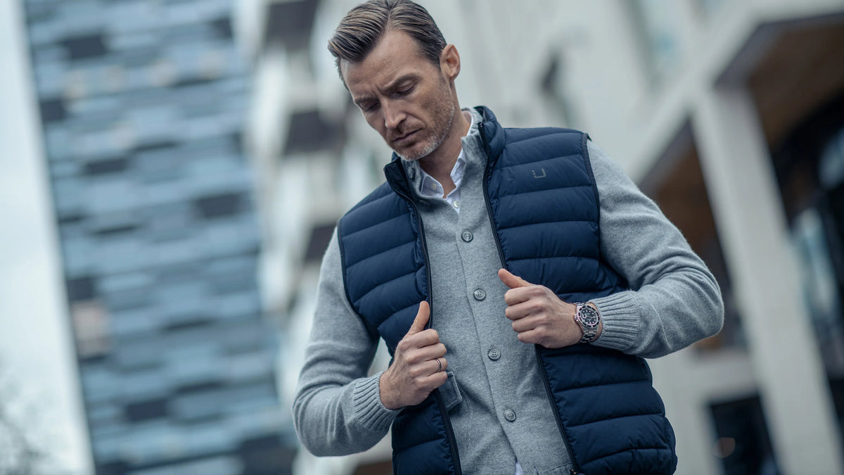UBR Bodywarmer - Marine blauw