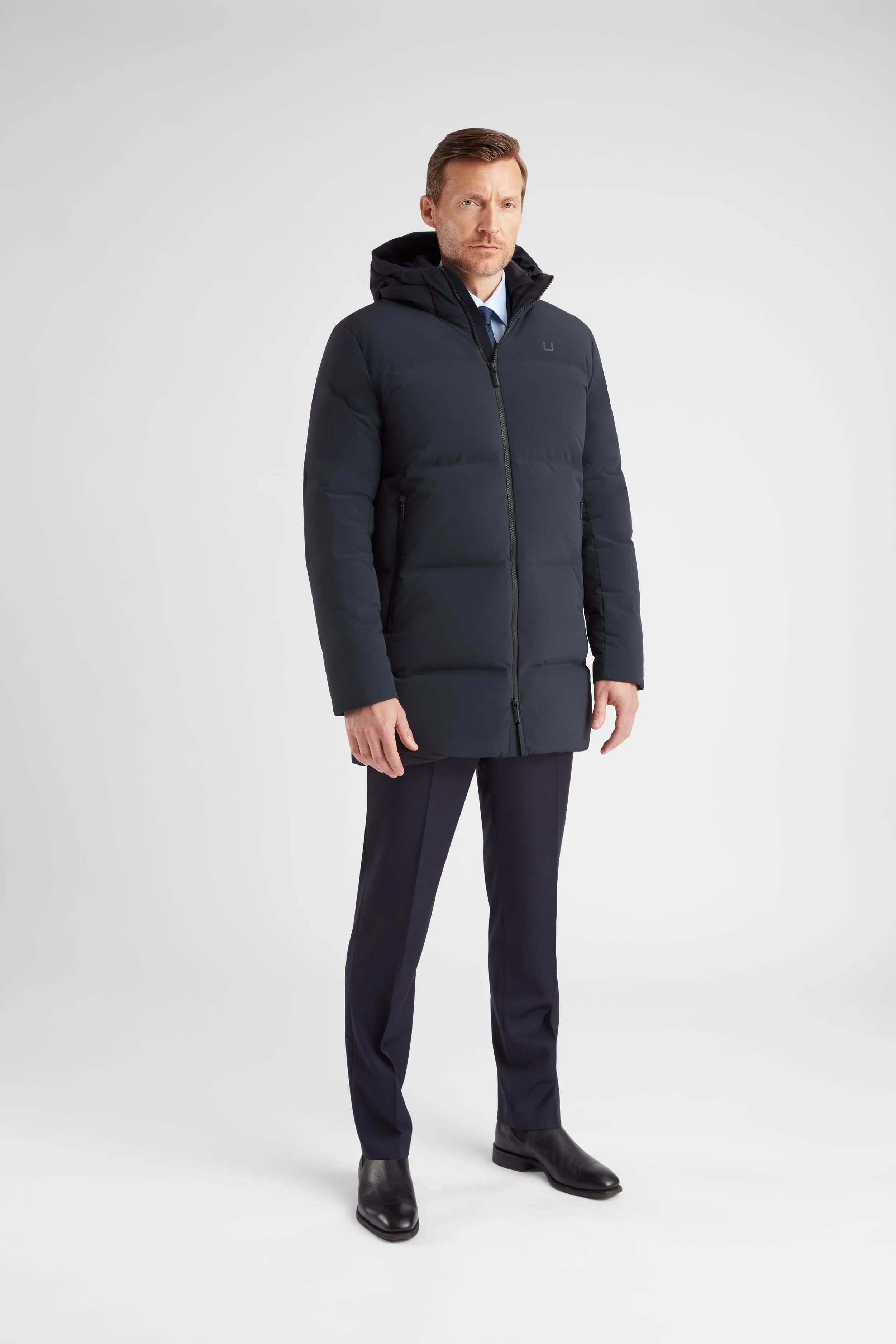 UBR Titan Parka - Marine blauw
