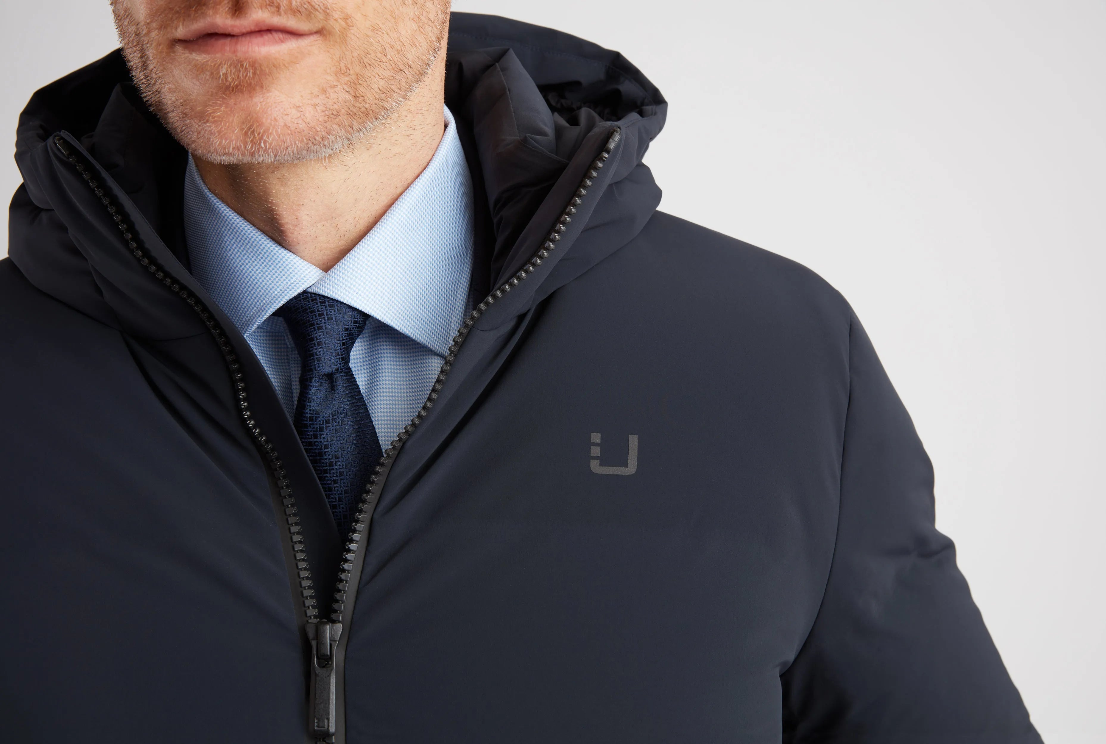 UBR Titan Parka - Marine blauw