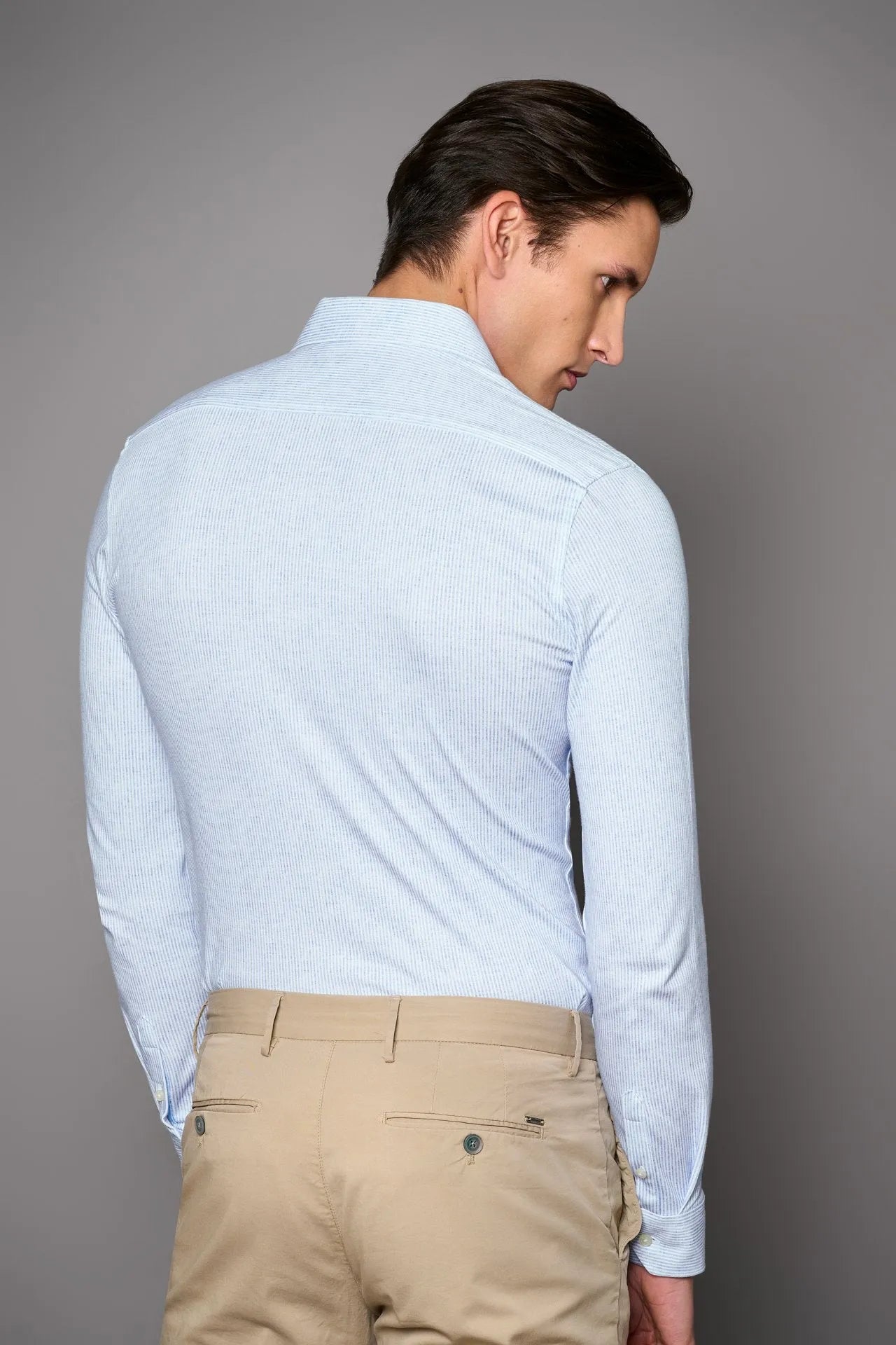 Desoto Shirt Dress - Blauw dessin